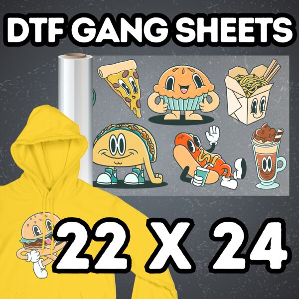 DTF Gang Sheets 22" x 24" Thumbnail