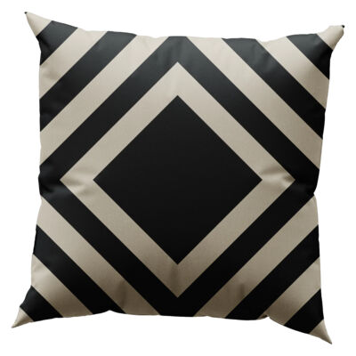 Diamond Geometric Throw Pillow Thumbnail