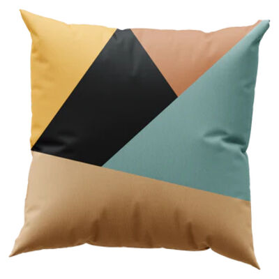 Simple Modern Geometric Pillow Thumbnail