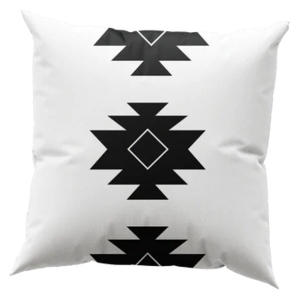 Simple Tribal Geometric Throw Pillow Thumbnail