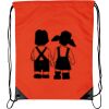 Custom Print Economic Drawstring Bag Thumbnail