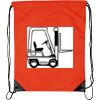 Custom Print Economic Drawstring Bag Thumbnail