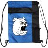Custom Print Color Block Drawstring Backpack Thumbnail