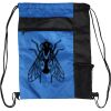 Custom Print Color Block Drawstring Backpack Thumbnail
