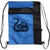 Custom Print Color Block Drawstring Backpack Thumbnail