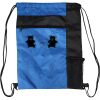Custom Print Color Block Drawstring Backpack Thumbnail