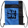 Custom Print Color Block Drawstring Backpack Thumbnail