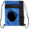Custom Print Color Block Drawstring Backpack Thumbnail