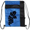 Custom Print Color Block Drawstring Backpack Thumbnail