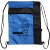 Custom Print Color Block Drawstring Backpack Thumbnail