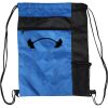 Custom Print Color Block Drawstring Backpack Thumbnail