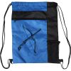 Custom Print Color Block Drawstring Backpack Thumbnail