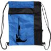 Custom Print Color Block Drawstring Backpack Thumbnail