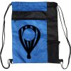 Custom Print Color Block Drawstring Backpack Thumbnail