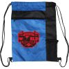 Custom Print Color Block Drawstring Backpack Thumbnail