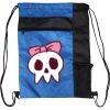 Custom Print Color Block Drawstring Backpack Thumbnail