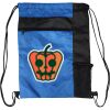Custom Print Color Block Drawstring Backpack Thumbnail
