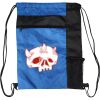 Custom Print Color Block Drawstring Backpack Thumbnail