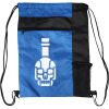 Custom Print Color Block Drawstring Backpack Thumbnail