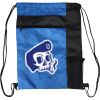 Custom Print Color Block Drawstring Backpack Thumbnail