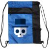 Custom Print Color Block Drawstring Backpack Thumbnail