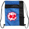 Custom Print Color Block Drawstring Backpack Thumbnail
