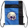 Custom Print Color Block Drawstring Backpack Thumbnail