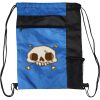 Custom Print Color Block Drawstring Backpack Thumbnail