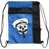 Custom Print Color Block Drawstring Backpack Thumbnail