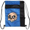 Custom Print Color Block Drawstring Backpack Thumbnail