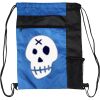 Custom Print Color Block Drawstring Backpack Thumbnail