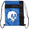 Custom Print Color Block Drawstring Backpack Thumbnail