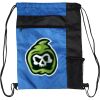 Custom Print Color Block Drawstring Backpack Thumbnail