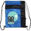 Custom Print Color Block Drawstring Backpack Thumbnail