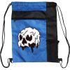 Custom Print Color Block Drawstring Backpack Thumbnail