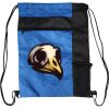 Custom Print Color Block Drawstring Backpack Thumbnail