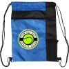 Custom Print Color Block Drawstring Backpack Thumbnail