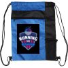 Custom Print Color Block Drawstring Backpack Thumbnail