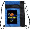 Custom Print Color Block Drawstring Backpack Thumbnail