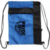Custom Print Color Block Drawstring Backpack Thumbnail
