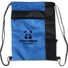 Custom Print Color Block Drawstring Backpack Thumbnail