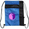Custom Print Color Block Drawstring Backpack Thumbnail