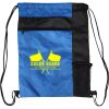 Custom Print Color Block Drawstring Backpack Thumbnail
