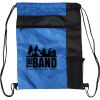 Custom Print Color Block Drawstring Backpack Thumbnail