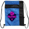 Custom Print Color Block Drawstring Backpack Thumbnail