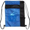 Custom Print Color Block Drawstring Backpack Thumbnail