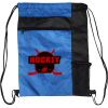 Custom Print Color Block Drawstring Backpack Thumbnail