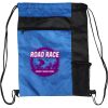Custom Print Color Block Drawstring Backpack Thumbnail
