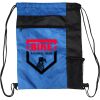 Custom Print Color Block Drawstring Backpack Thumbnail