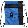Custom Print Color Block Drawstring Backpack Thumbnail